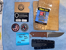 Dauntless Manufacturing Crossbones AEB-L Drop Point Fixed Blade  picture