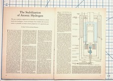 Quantum Physics Article: Atomic Hydrogen Stabilization Bose-Einstein picture