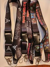 3 Pcs Iron Rock Collection Themed Lanyards Heavy Metal Music Concert picture