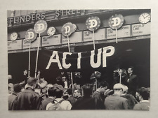 2014 Promo Card  TRANSMISSIONS Archiving HIV/AIDS - Melbourne Exhibition  Act Up picture