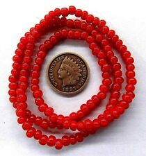 2 bags Cherry White Heart Gooseberry Star Rosetta Trade Beads African style picture
