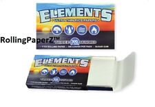 BUY TWO Packs 1 1/4 Elements Ultra Thin Rice Rolling Papers 300 Leaves Per Pack picture