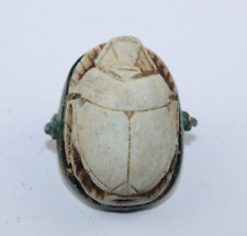 BIG RARE ANCIENT EGYPTIAN KINGDOM ANTIQUE PHARAONIC Ring  Scarab (Egypt History) picture