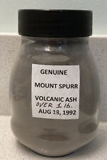 MOUNT SPURR ALASKA VOLCANO ASH Sample ONE POUND+ OF ASH From 1992 Eruptions picture