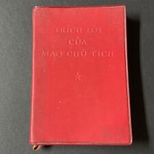 1967 Viet Cong First Edition Quotations From Chairman Mao Vietnamese Book 1st Ed picture