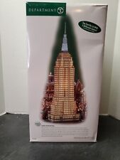 Dept 56 Empire State Building In Box 59207 Christmas In The City Lights Work picture