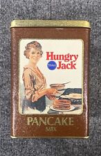 Vintage Pillsbury Hungry Jack Buttermilk Complete Pancake Mix 32 oz Tin Canister picture