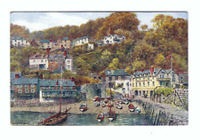 Clovelly England, United Kingdom From the Quay Old Vintage Postcard picture