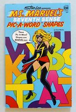 MS. MARVEL'S SEVENTH SENSE PIC-A-WORD SHAPES, STAN LEE CINNAMON HOUSE TEMPO 1978 picture