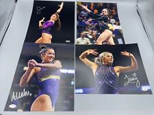 LSU Gymnastics National Championship Autograph 8 x 10 Pack Of 4 Olivia Dunne picture
