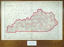 Vintage 1903 KENTUCKY Map 22