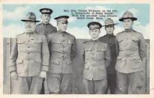 Camp Custer Battle Creek MI General Joseph Dickman Officers Army Postcard picture