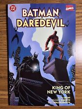 BATMAN DAREDEVIL KING OF NEW YORK 1 HIGH GRADE TPB MARVEL / DC COMICS 2000 L picture