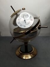 MID-CENTURY MODERN SPUTNIK WEATHER STATION SPACE AGE BAROMETER by BGM W. GERMANY picture