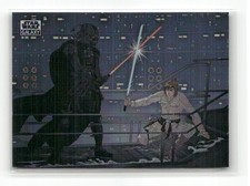 2026 Topps Chrome Star Wars Galaxy #CLOUD-11 "You Are Beaten" Duel On Cloud City picture