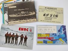30 QSL cards worldwide 1960s-1992 picture