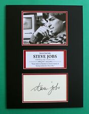 STEVE JOBS AUTOGRAPH masterly display Think Different picture