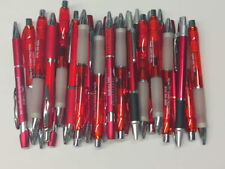 30ct Mixed Lot Misprint Retractable Click Pens: RED/ MAROON/ CRIMSON picture