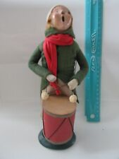 1980s byers choice Victorian young boy Drum Christmas   2#21 picture