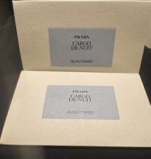 VAULTED 2016 Prada Olfactories CARGO DE NUIT 4x4ml Splash Lot + Envelopes 63341 picture