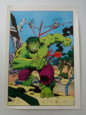 1978 Incredible Hulk poster 15.25x11