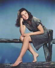 Barefoot Beauty Actress GENE TIERNEY Classic Picture Photo 4x6 picture