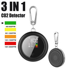 3In1 Portable CO2 Detector Air Quality Monitor 400-5000PPM Carbon Dioxide Meter picture