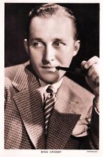 Bing Crosby Real Photo Postcard rppc - American Singer And Film And TV Actor picture