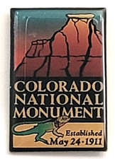Colorado National Monument Established May 1911 NPS Lizard Souvenir Travel Pin picture