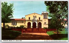 Vintage Postcard - Primate House - St. Louis Zoo - MO picture