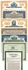 Wholesale Group of Stocks and Bonds - Stock Certificate - General Stocks picture