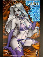 Lady Death: Cataclysmic Majesty #2 (Pulido Signed w/COA) Enticer Edt (NM or Btr) picture