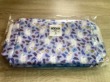 Moomin premium Baby diaper pouch w/ wet wipe holder, blue-purple, novelty Japan picture