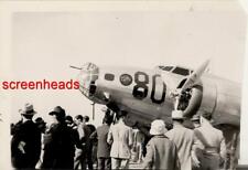CLEVELAND 1937 National Air Races NOSE ART Photo 