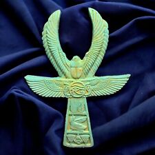 RARE ANCIENT EGYPTIAN ANTIQUITIES Key Of Life God Ankh Made Stone EGYPTIAN BC picture