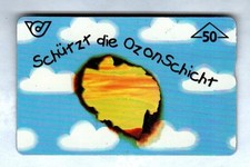 AUSTRIA Protect the Ozone Layer, Collectible Phone Card ( $0 ) picture