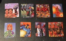 Full Set of Intellect (IQ) Power Cards + Image Overpower CCG Fleer 1998 LVL 8x2 picture