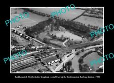 OLD LARGE HISTORIC PHOTO BERKHAMSTED HERTFORDSHIRE ENGLAND RAILWAY STATION 1953 picture