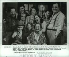 1987 Press Photo The Full Acting Cast for Woody Allen's Comedy 