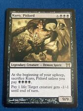 MTG Kuro, Pitlord, Champions Of Kamigawa Rare Legendary Creature Card, VGC picture