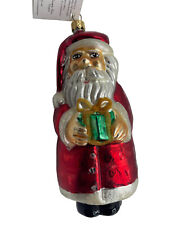 Radko Together Forever Santa Mrs Claus Christmas Ornament Glass Tags Holiday 8