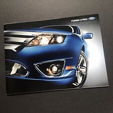 2010 Ford Fusion Hybrid Dealer Sales Brochure / Catalog picture