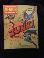 Summer Edition, Senior Weekly Reader, June, 1969, Superman, Batman & Robin picture