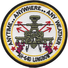 AH-64D Longbow Aviation Attack Helicopter Patch picture