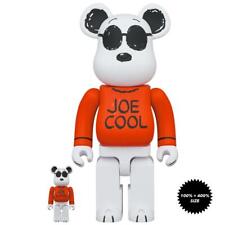 JOE COOL 400％ 100％ BEARBRICK PEANUTS Medicom Toy Be@rbrick Rare Snoopy picture