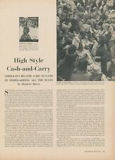 1953 Ohrbachs Big Success By Disregarding Rules Bargain Hunters Story L36 picture