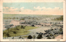 Vtg 1910's Camp Pike Birds Eye View Little Rock Arkansas AR Postcard picture