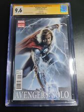 Avengers Solo #2 Movie Variant CGC SS 9.6 Signed Chris Hemsworth Thor 🔥  picture