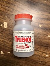 1987 Vintage Recalled Tylenol Bottle picture
