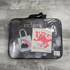 Neca Twilight Team Edward Fleece Blanket Throw And Tote Original First Edition picture
